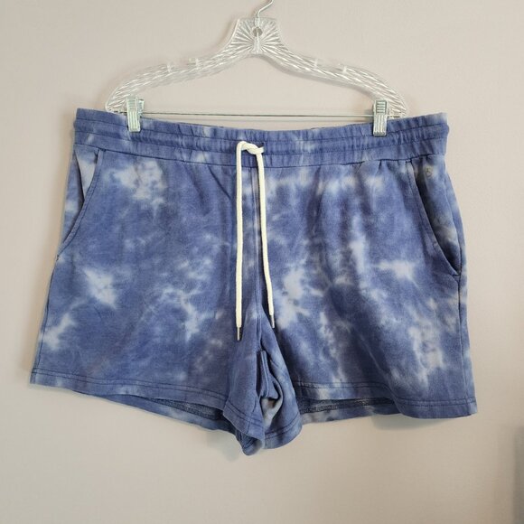 Danskin XL Tie Dye Pull On Shorts w/Drawstring - Picture 1 of 12